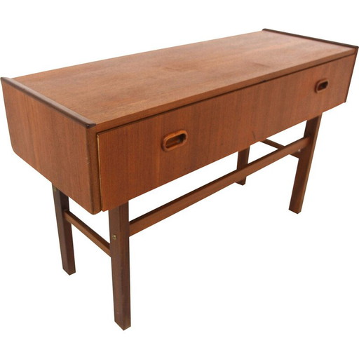 Cassettiera vintage in teak, Svezia 1960