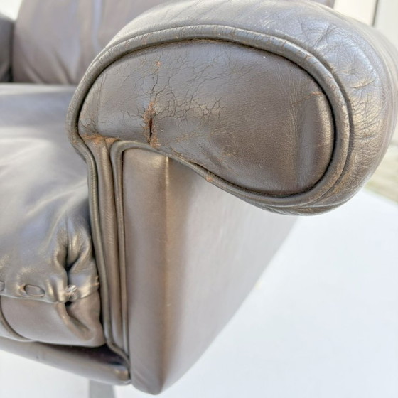 Vintage De Sede Fauteuil DS31 – Leather, Metal (photo 7 of 10)