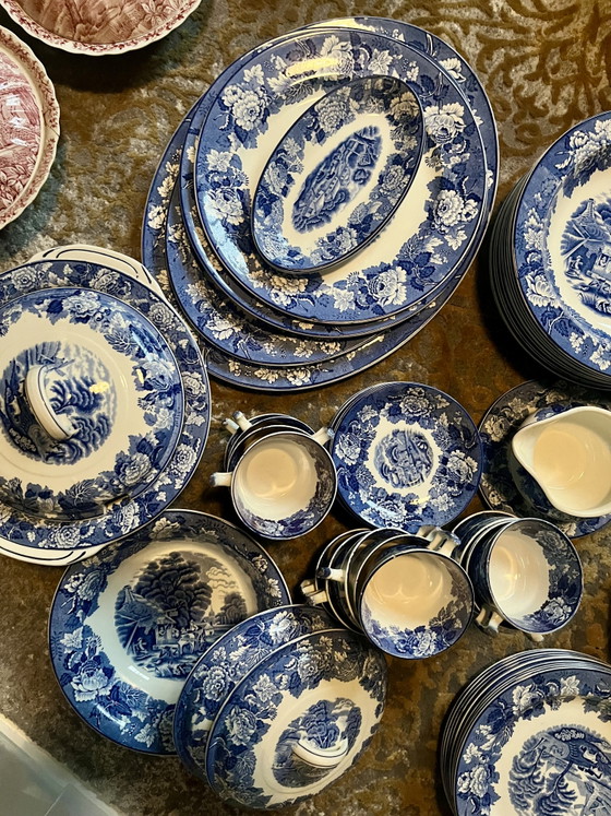 Vintage English Scenery Crockery - Enoch Woods – Enoch Wood & Sons, Porcelain (photo 3 of 15)