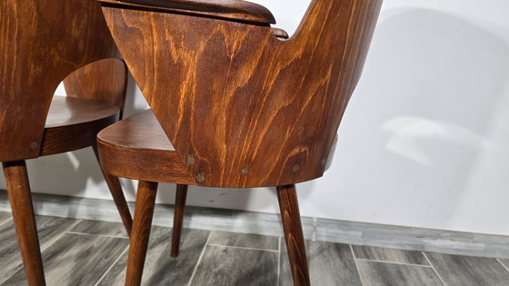 Image 1 of Esszimmerstühle von Oswald Haerdtl für Ton, 4er-Set