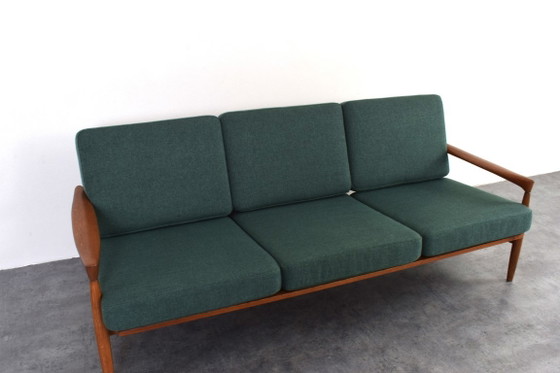 Divano Kolding Mid-Century di Erik Wørts per IKEA, anni '60. – Divani 3 posti, Textile, Wood (photo 15 of 16)