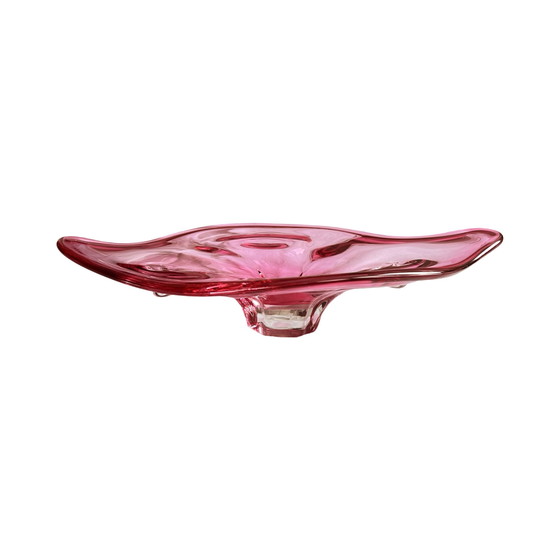 Image 1 of Large Platter, Designed by J. Hospodka, Chribska Sklarna, Czechoslovakia, 1960s