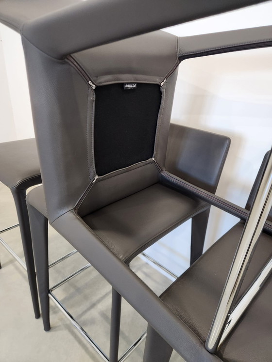 Bonaldo Bartoli Filly Up Too Barstools – Leather (photo 5 of 9)