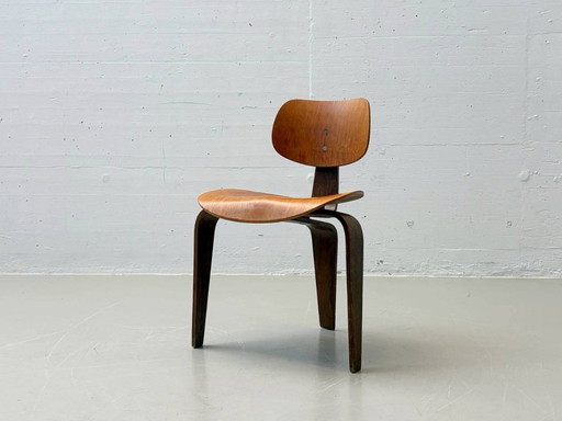Three-legged chair SE 42 by Egon Eiermann for Wilde & Spieth, 1950s
