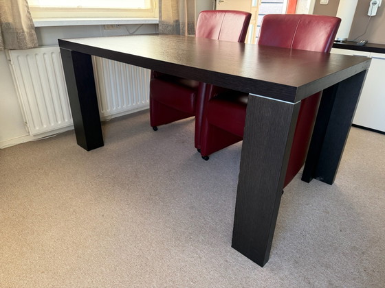 Modern Wenge Dining Table 160x90 – Wood (photo 9 of 9)