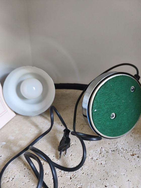Image 1 of Lampada da scrivania cromata 