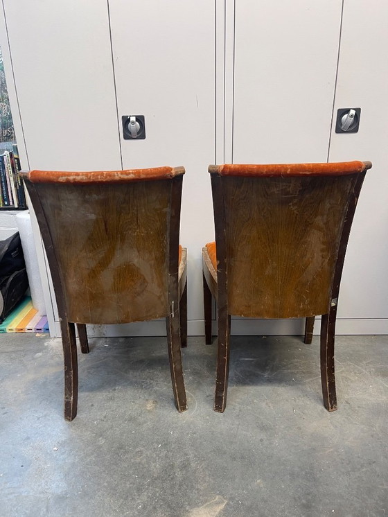 Image 1 of À restaurer : Ensemble de 6 chaises originales DE Coene Frères (RUBENS)