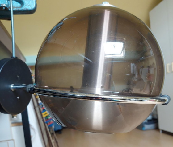 Iconic Raak Globe wall lamp by Frank Ligtelijn, 1960s – Wall lights, Glass, Metal (photo 6 of 7)