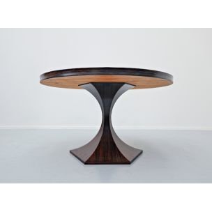 Vintage Dining Table Carlo di Carli Round 1960s