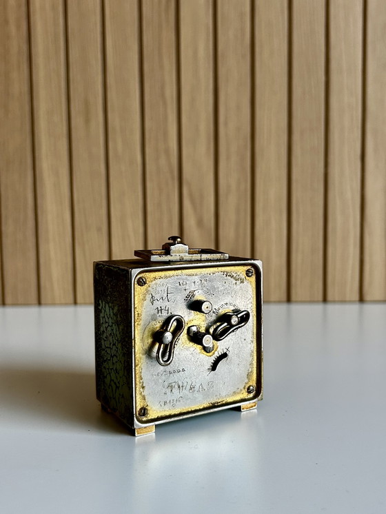 Image 1 of Vintage JAZ reisklok 1930 inclusief art deco doosje