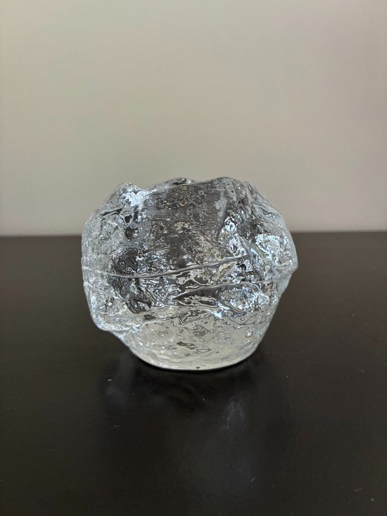 Image 1 of Portacandele vintage Kosta Boda Snowball