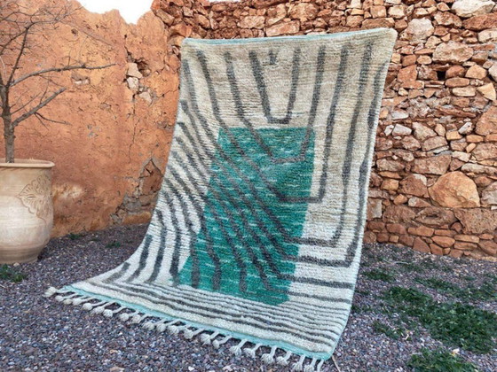 Image 1 of Tapis Beni Ouarain en laine authentique 250cmx150cm