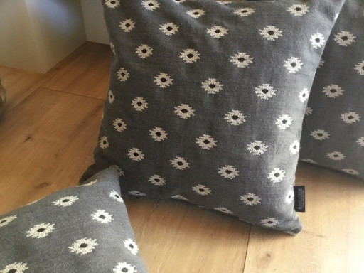 Set di 3 cuscini in cuoio grezzo, collezione Home Edelweiss, 40x40 cm – kussentjes, Textile (photo 2 of 8)