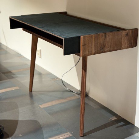 Sol hangend bureau – Fauteuils, Leather, Wood (photo 8 of 9)
