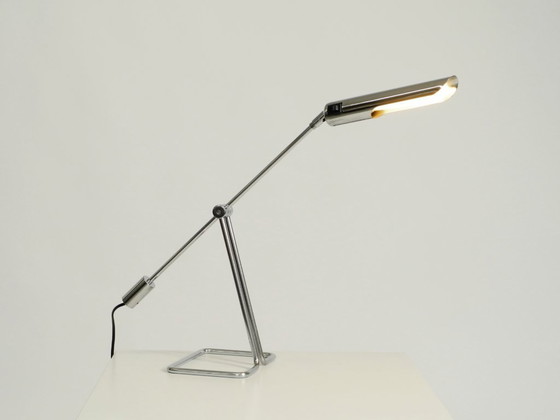Image 1 of Tischleuchte aus verchromtem Metall aus den 1980er Jahren von Abo Randers für IKEA