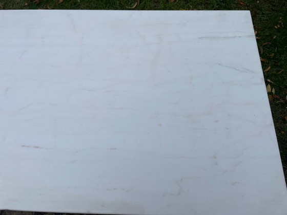 Image 1 of Garden Table Bistro Table with Marble French