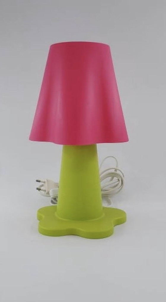 Image 1 of Lampada da tavolo vintage Ikea Mammut rosa, anni '90