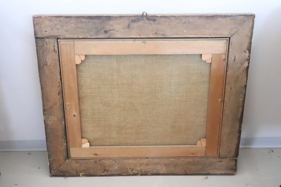 Image 1 of Still Life with Flowers, Antique Oil on Canvas, Italy 18th Century