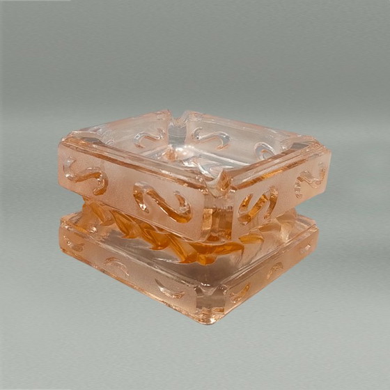 Image 1 of 1970s Stunning Smoking Set By Antonio Imperatore in Murano Glass. Made in Italy