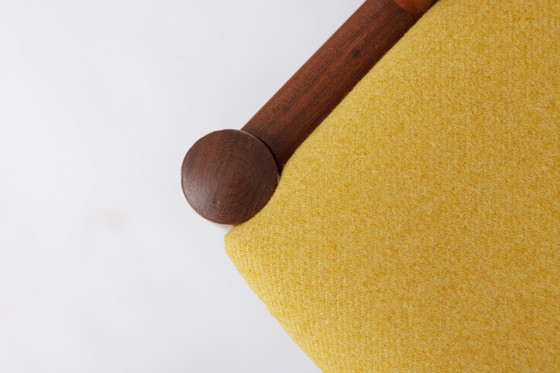 Image 1 of Kai Kristiansen Model 31 Chair, Schou Andersen 1960s, Danish Teak Dining Chair, Restored Upholstered, Mid Century Modern