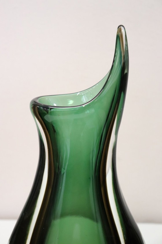 Image 1 of Große Vase aus Murano-Kunstglas, Italien, 1960er Jahre