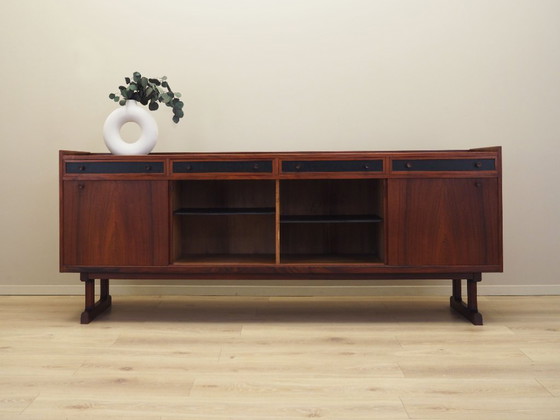 Image 1 of Buffet en bois de rose, design danois, années 1960, fabricant : Hans Bech