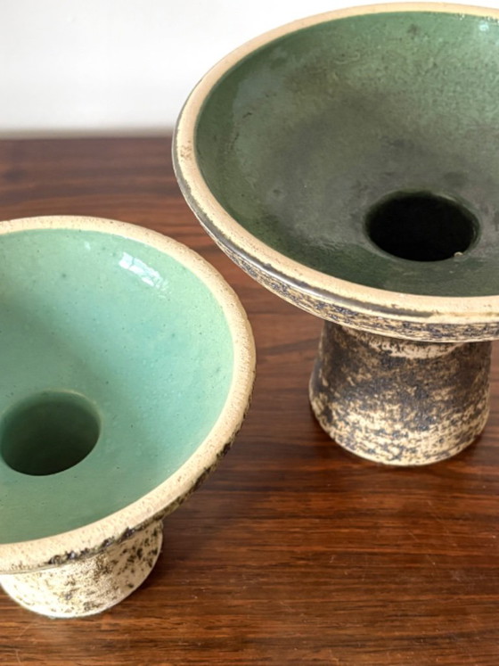Loré Studio Beesel Portacandele in ceramica Vasi anni '60 (photo 5 of 7)