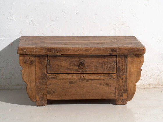 Antique low table in elm wood – China, circa 1930 – Coffee tables (photo 22 of 40)