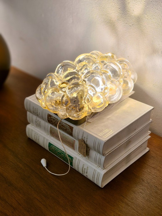 Image 1 of Vintage bubble wall lamp Helena Tynell Glashutte
