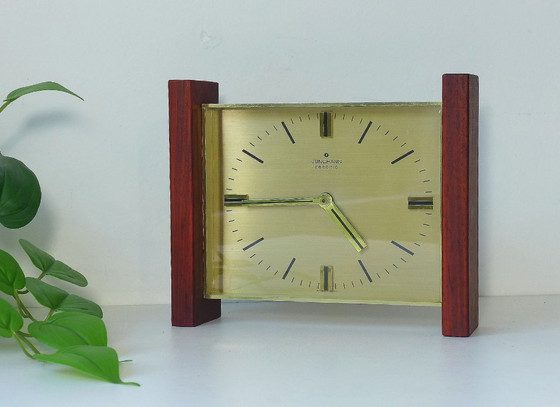 Vintage Junghans resonic Mantel Clock, 60s 70s – Brass (photo 4 of 8)