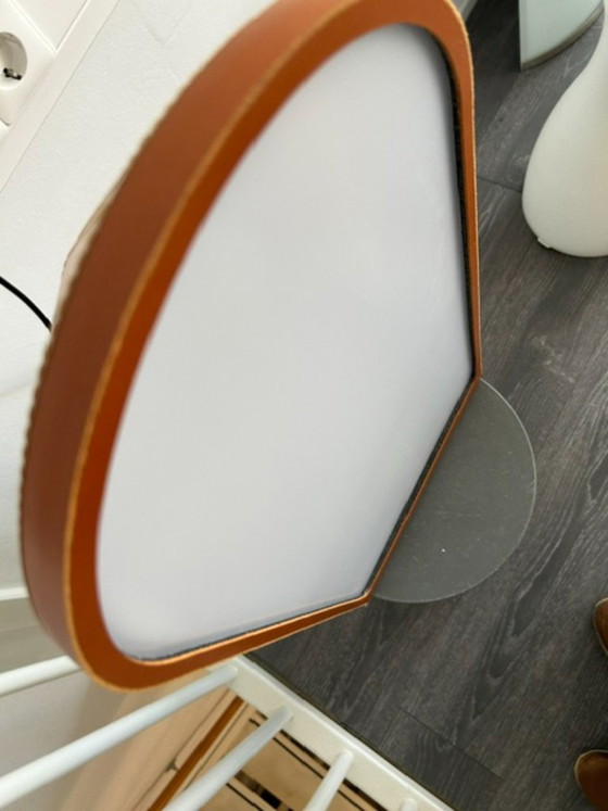 Fontana Arte Odeon – Floor lights, Leather, Metal (photo 5 of 10)