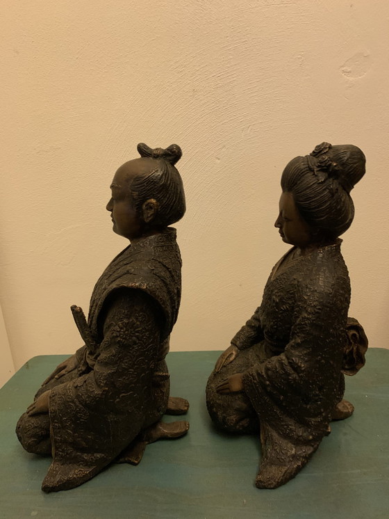 Image 1 of Japanische Bronzestatuetten