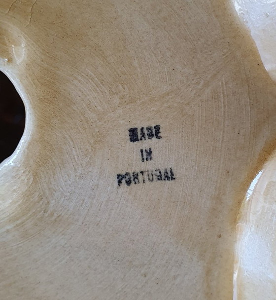 Image 1 of Pyramide de fruits en céramique avec bol - Portugal - 35cm