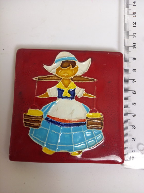 Dutch Farmer's Wife Tile – Decorative Objects, Ceramic (photo 2 of 8)