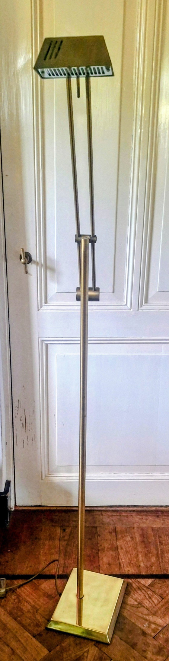 Lampada da lettura Hillebrand in bronzo – Lampade da terra, Brass, Bronze (photo 13 of 14)