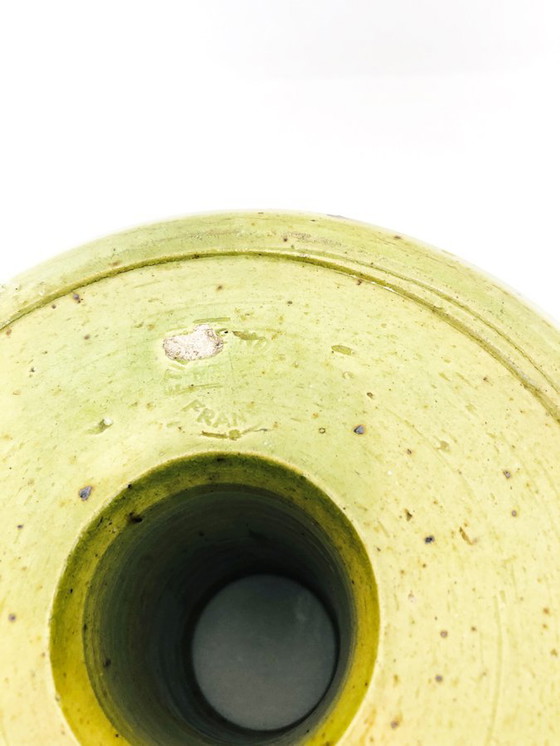 Image 1 of Keramische kandelaar Gesigneerd Étienne Noël - Dieulefit, Begin 20e eeuw