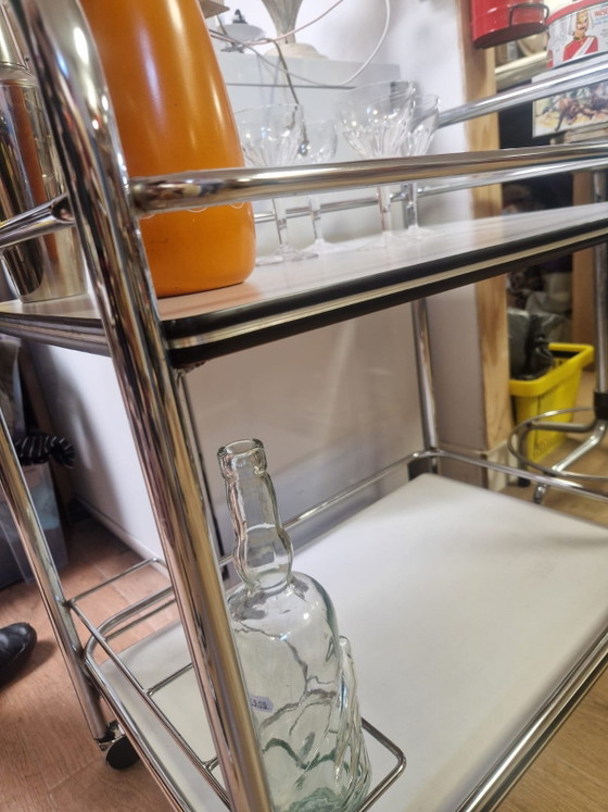 Image 1 of Vintage dranken trolley jaren 50