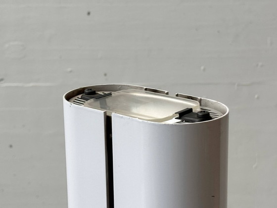 Image 1 of Megaron floor lamp in white by Gianfranco Frattini for Artemide, 1970s