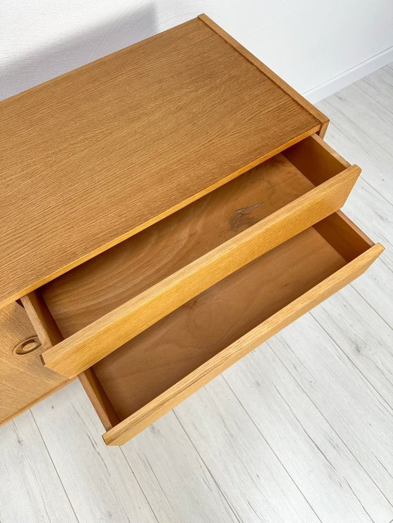 Image 1 of Vintage Scandinave Erik Wørts pour IKEA Chêne Buffet 60's 70's