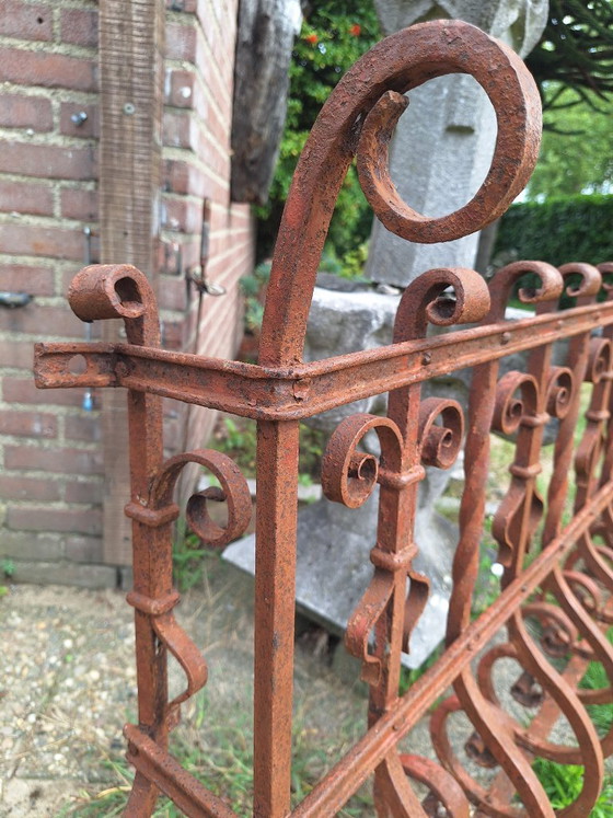 3x Wrought Iron Balcony France – Decorative Objects (photo 6 of 10)
