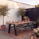 Side to Side Outdoor Garden Table, 290x100cm