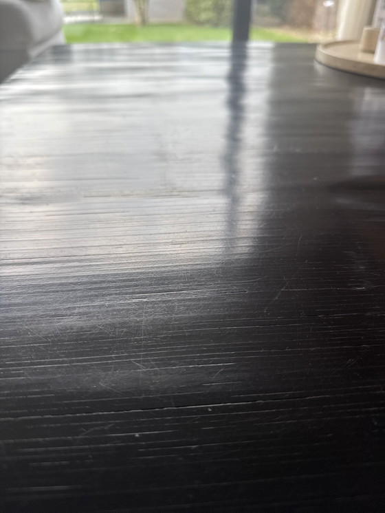 Image 1 of Axel Vervoordt Table basse Wabi-Sabi en bambou, foncé