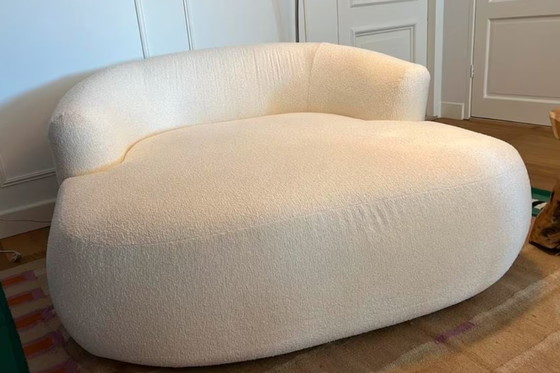 Image 1 of Westwing XL longe fauteuil Sofia Bouclé