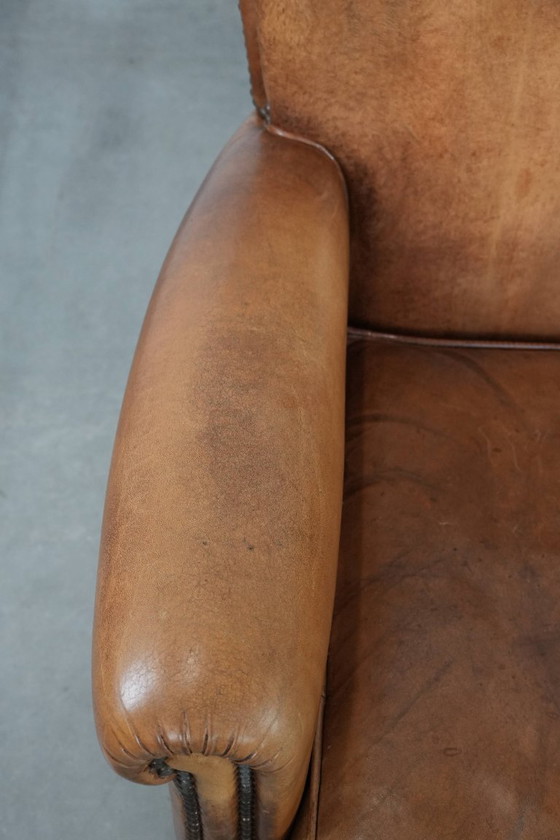 Image 1 of 2 poltrone vintage in pelle di pecora
