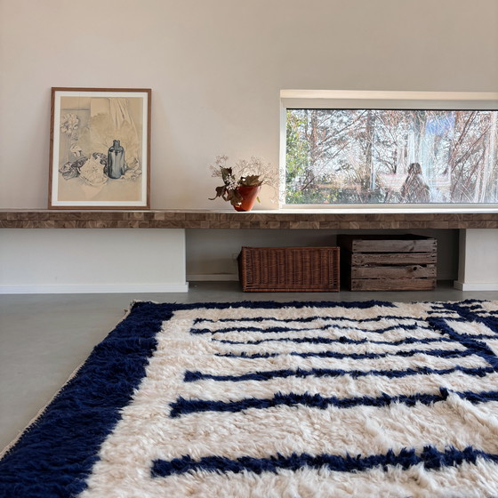 Image 1 of Handgewebter Berberteppich aus 100% Wolle