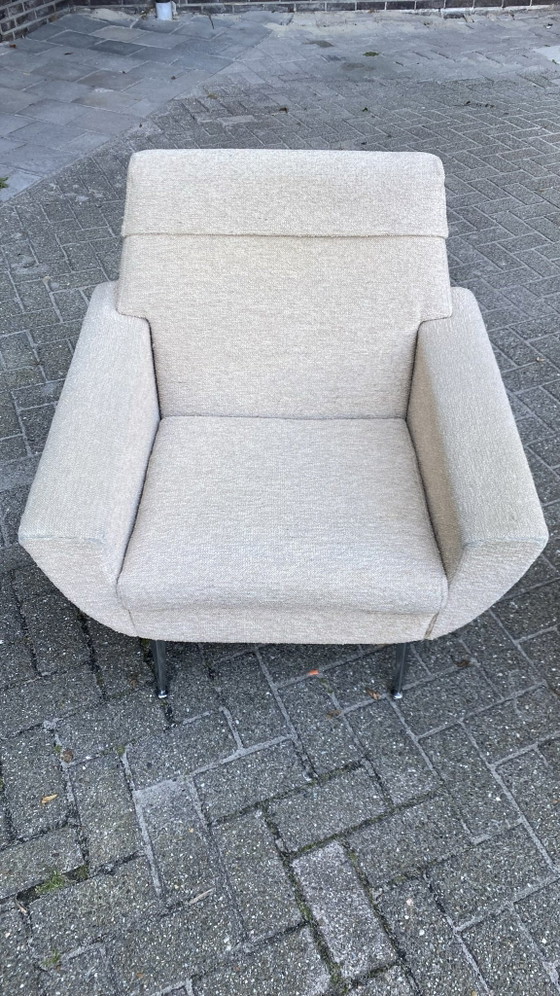 Fauteuil Gispen – Textile, Chrome (photo 2 of 8)