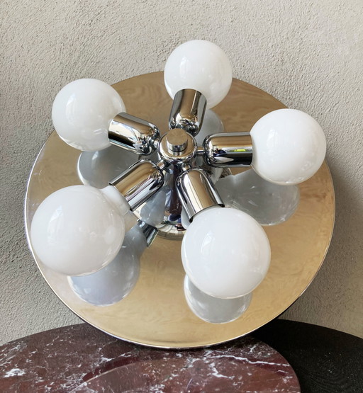 Hustadt Leuchten Sputnik Chrom Wand- oder Deckenleuchte I