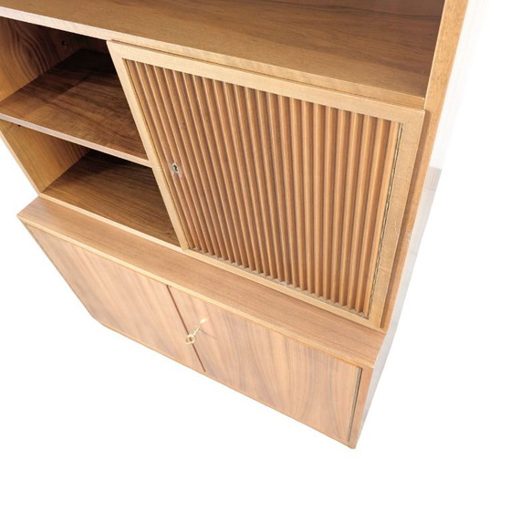 WK Möbel Vintage Cherry Wood Filing Cabinet 60s Midcentury – Storage cabinet (photo 9 of 10)