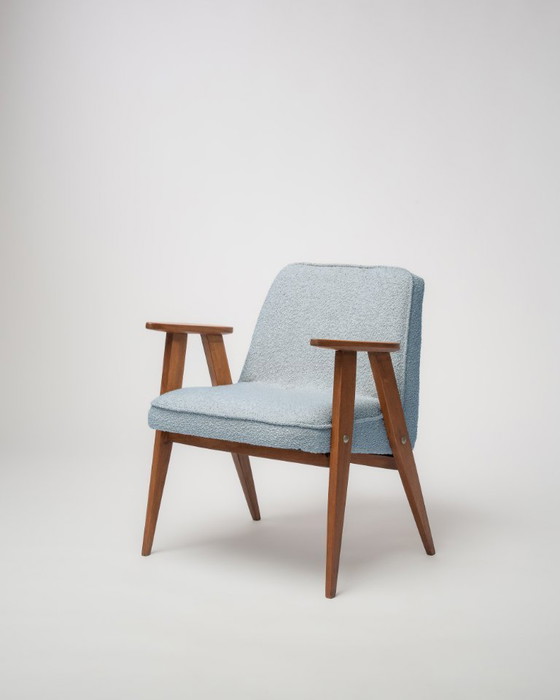 Image 1 of Vintage Gerestaureerde Chierowski 366 Mid Century Moderne Fauteuil