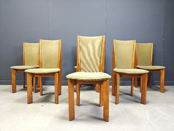 Image 1 of Set of 6 danish dining chairs, 1970s